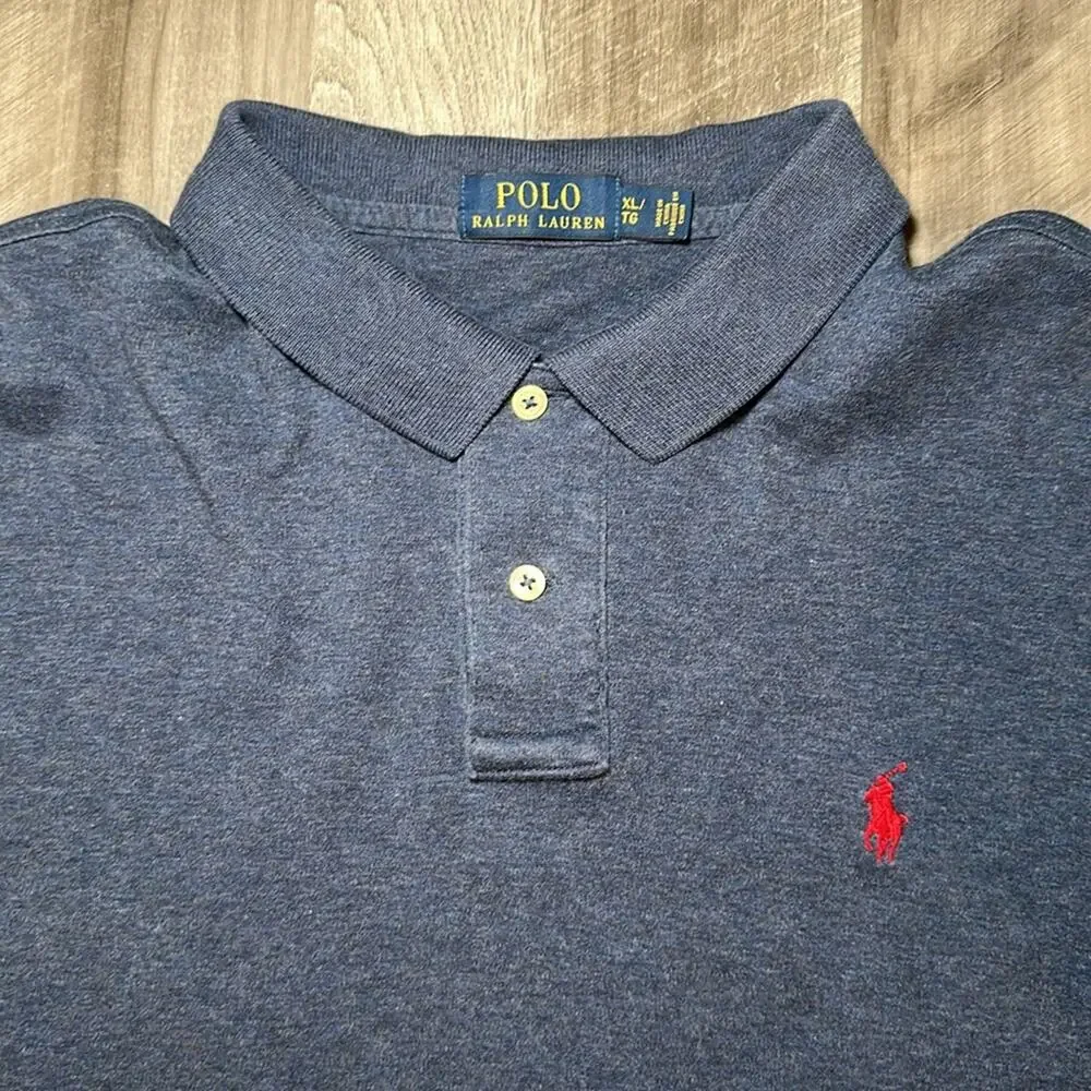 Polo Ralph Lauren Soft Knit Long Sleeve Polo - XL